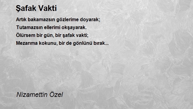 Nizamettin Özel