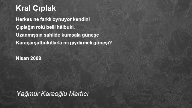 Yağmur Karaoğlu Martıcı