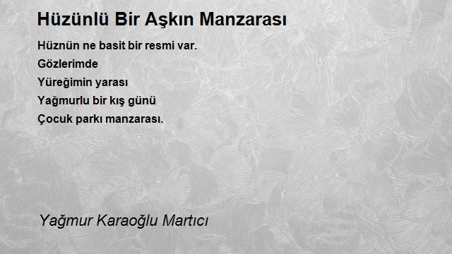 Yağmur Karaoğlu Martıcı