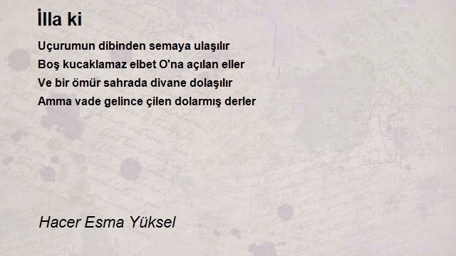 Hacer Esma Yüksel