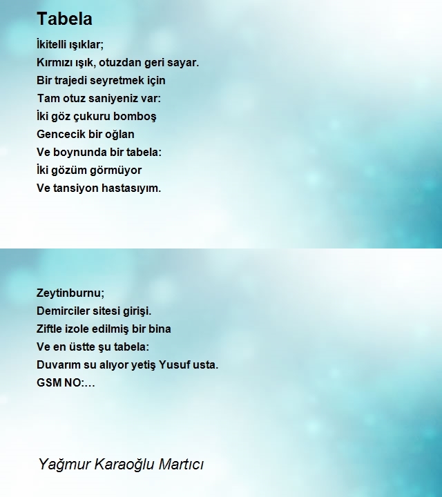 Yağmur Karaoğlu Martıcı