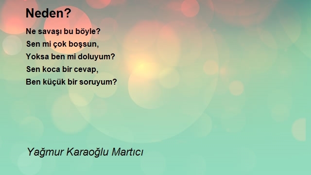 Yağmur Karaoğlu Martıcı