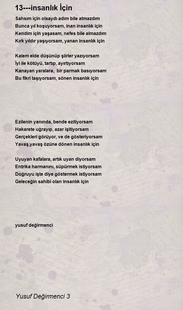 Yusuf Değirmenci 3