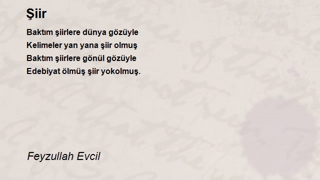 Feyzullah Evcil