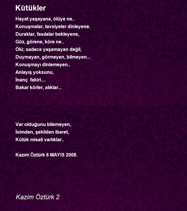 Kazim Öztürk 2