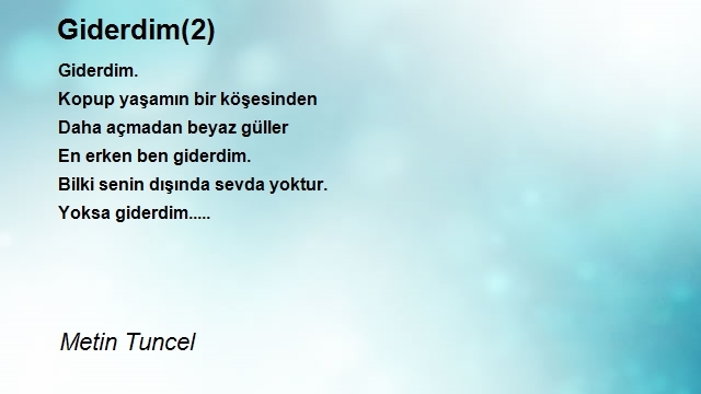 Metin Tuncel