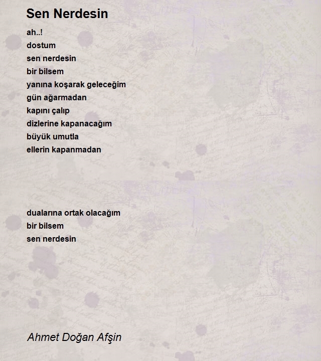 Ahmet Doğan Afşin