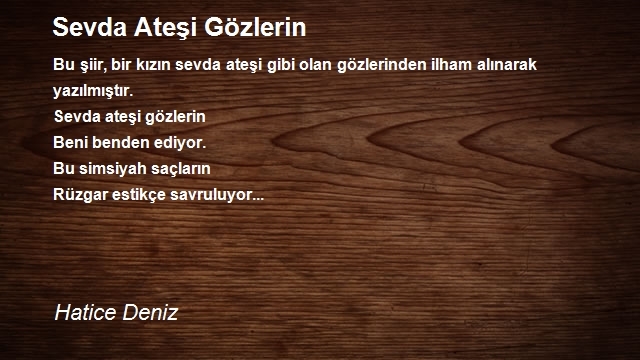 Hatice Deniz