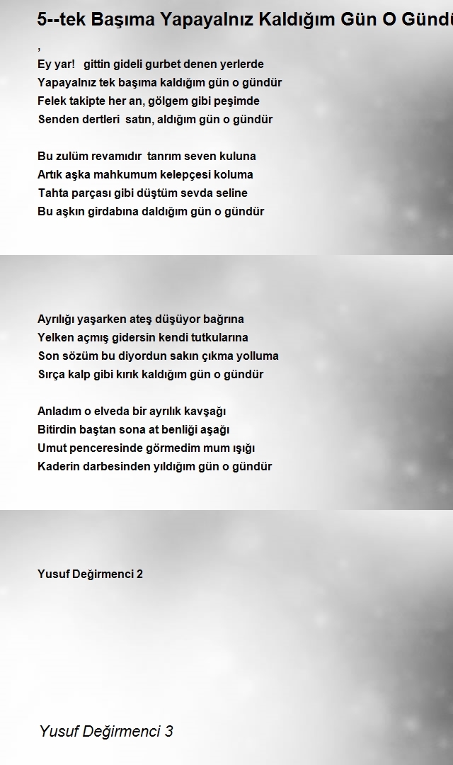 Yusuf Değirmenci 3