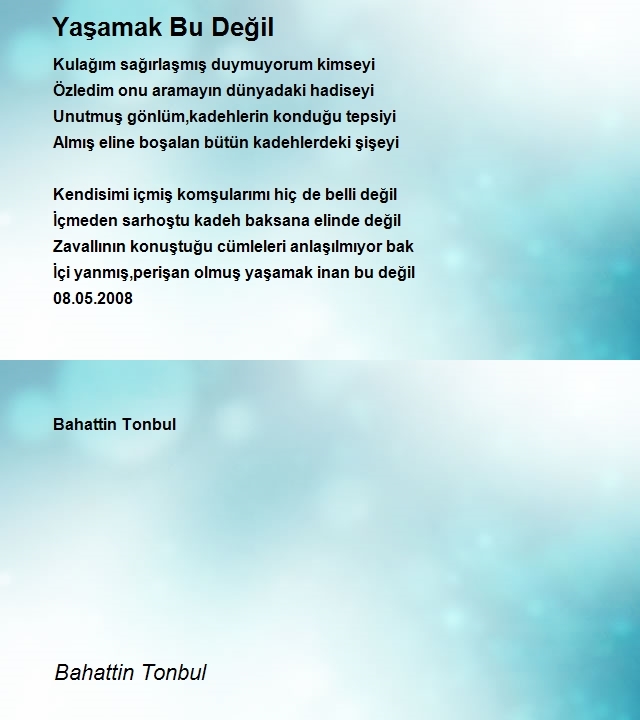 Bahattin Tonbul