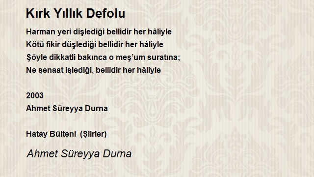 Ahmet Süreyya Durna