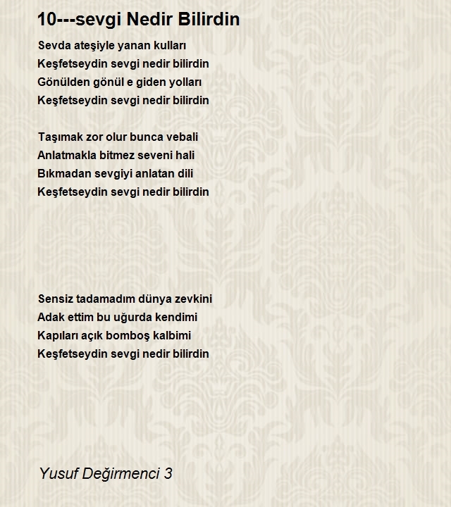 Yusuf Değirmenci 3