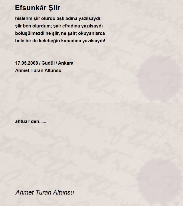 Ahmet Turan Altunsu