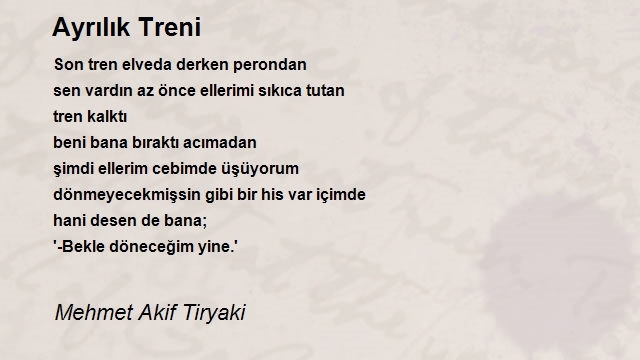 Mehmet Akif Tiryaki