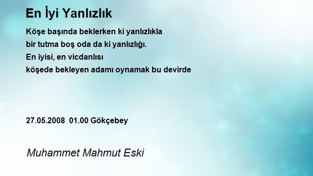 Muhammet Mahmut Eski