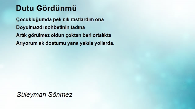 Süleyman Sönmez