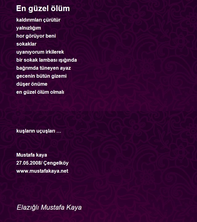 Elazığlı Mustafa Kaya