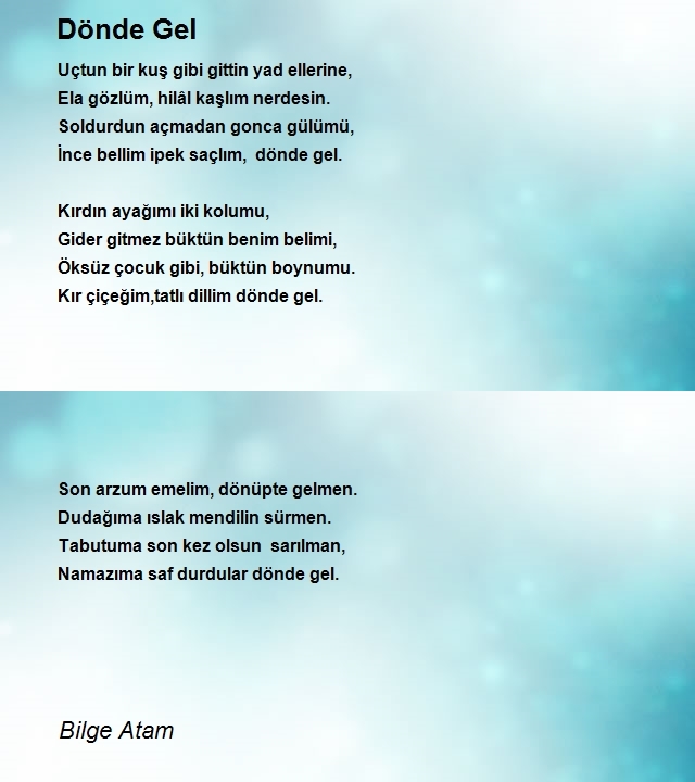 Bilge Atam