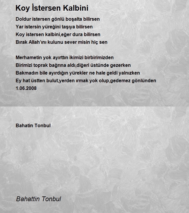 Bahattin Tonbul