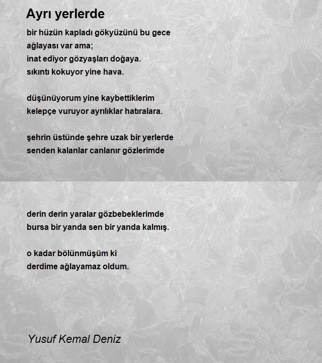 Yusuf Kemal Deniz