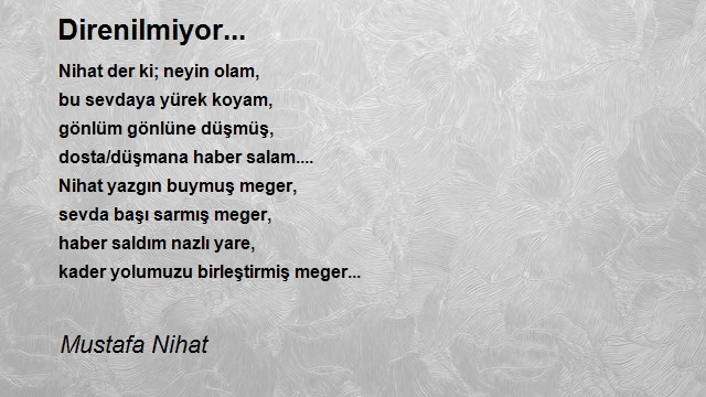 Mustafa Nihat