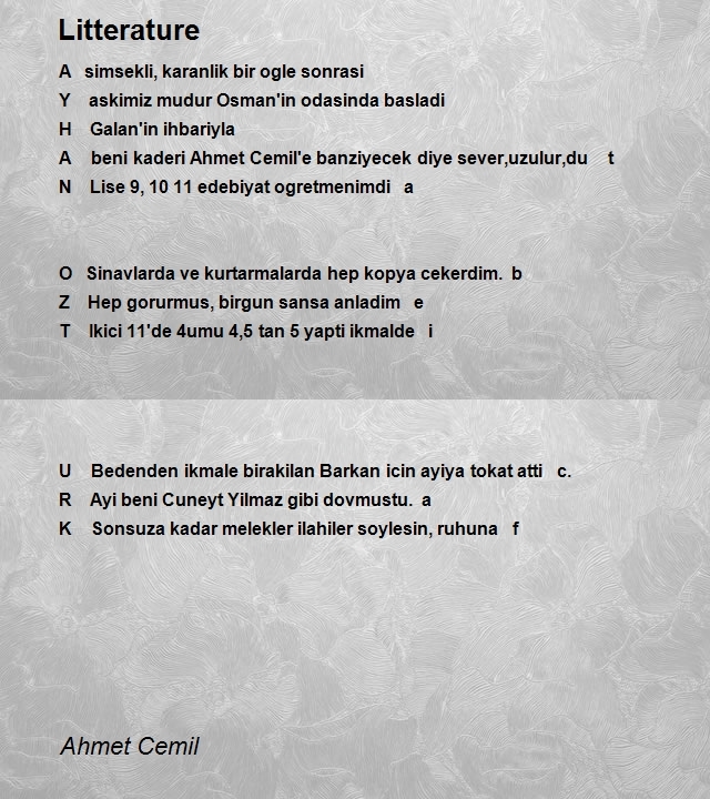 Ahmet Cemil