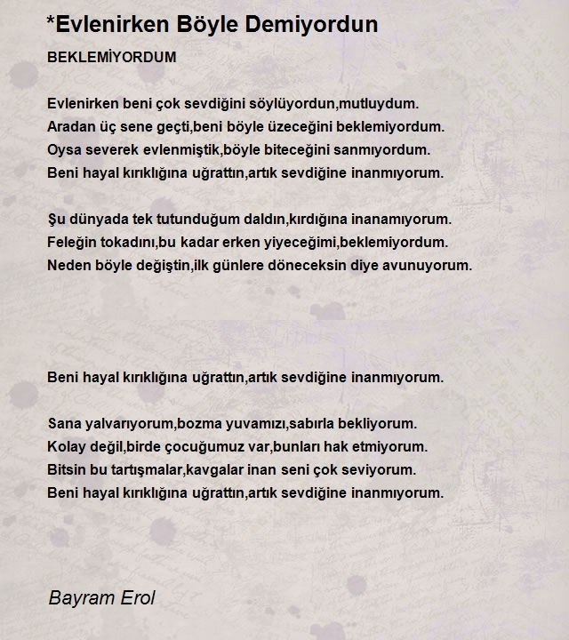 Bayram Erol