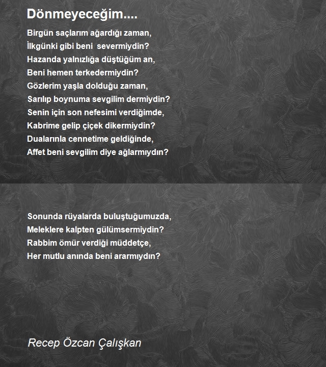 Recep Özcan Çalışkan