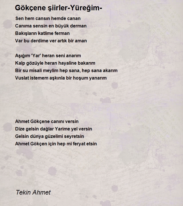 Tekin Ahmet