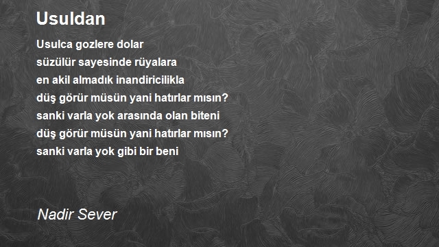 Nadir Sever