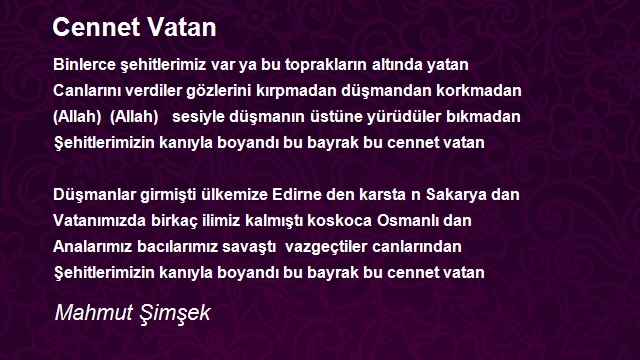 Mahmut Şimşek