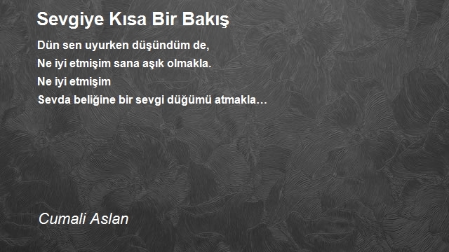 Cumali Aslan