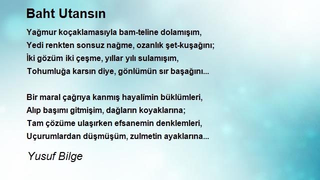 Yusuf Bilge