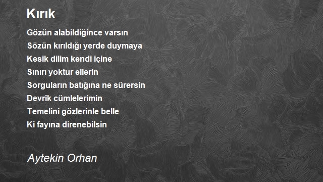 Aytekin Orhan