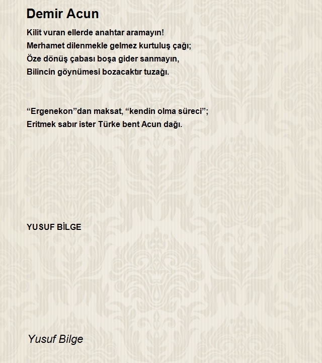 Yusuf Bilge