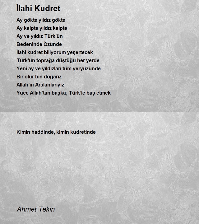 Ahmet Tekin