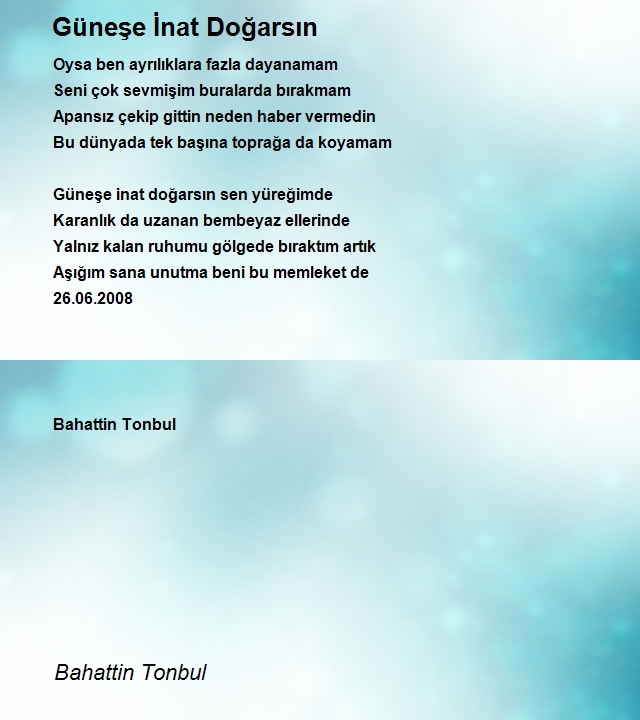 Bahattin Tonbul