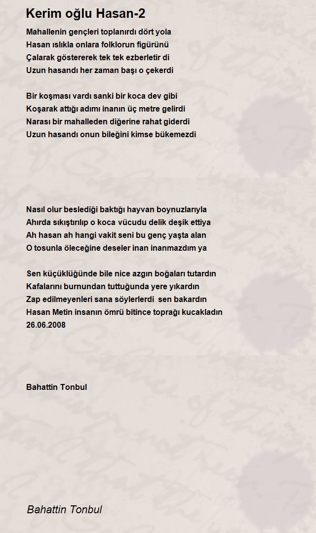 Bahattin Tonbul