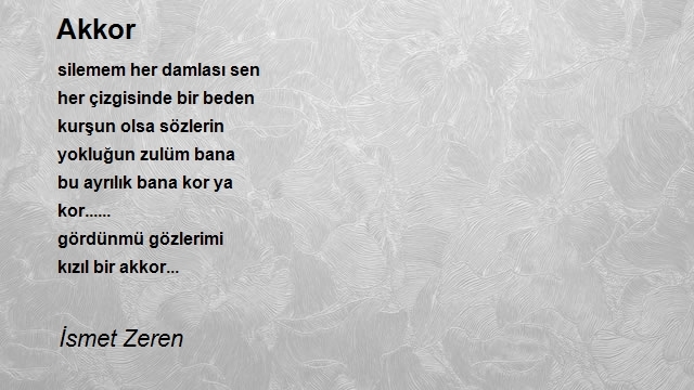 İsmet Zeren