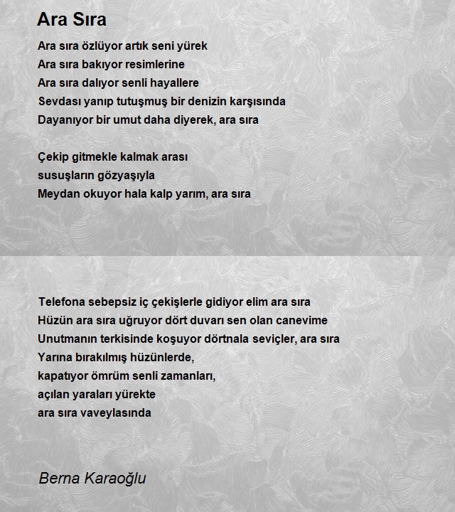 Berna Karaoğlu 