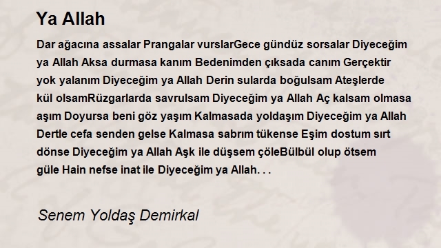 Senem Yoldaş Demirkal