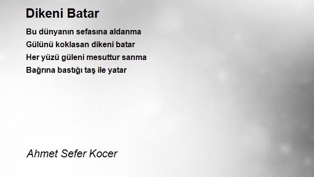 Ahmet Sefer Kocer