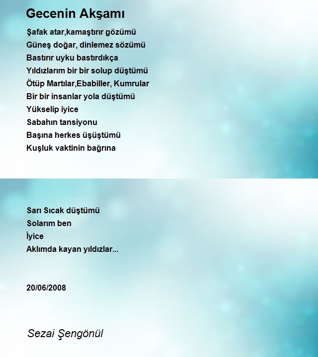 Sezai Şengönül