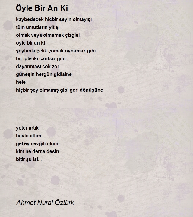 Ahmet Nural Öztürk