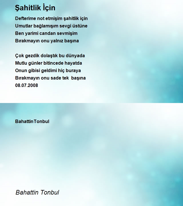 Bahattin Tonbul