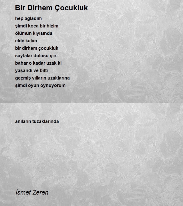 İsmet Zeren