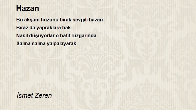 İsmet Zeren