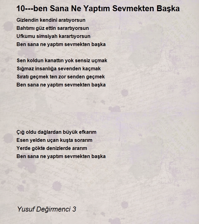 Yusuf Değirmenci 3