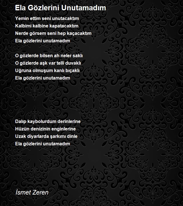 İsmet Zeren