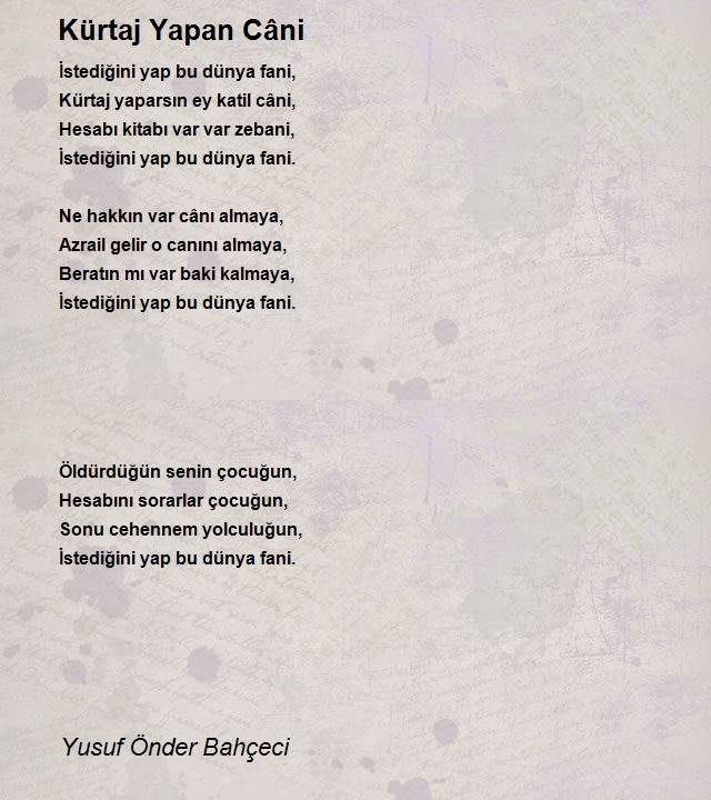 Yusuf Önder Bahçeci